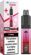 Buy Hayati Pro Max+ 6000 Disposable Vape Box of 10 - Bulk Vape Wholesale