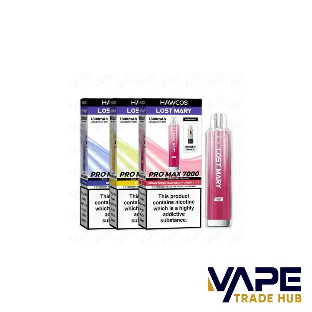 Hawcos x Lost Mary Pro Max 7000 Rechargeable Kit Hawcos x Lost Mary Pro Max 7000 Rechargeable Kit